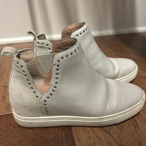 Chelsea and Violet boots. Leather